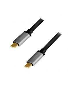 Kabel USB-C M/M, 4K/60 Hz, PD aluminiowy 1m