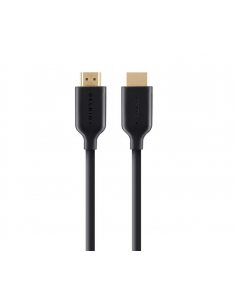 Kabel HDMI z Ethernet 2m złote złącze