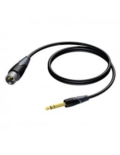 Kabel XLR Męski - 6,3 mm Jack Męski Stereo 3 m - CLA724/3