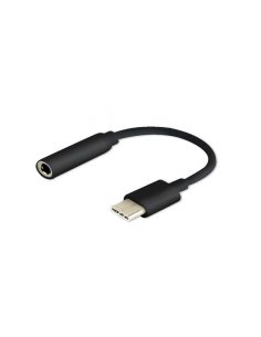 Adapter audio - USB typ C - Mini Jack 3,5mm, AK-35/B