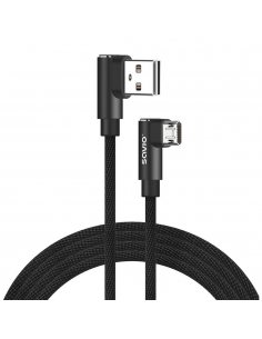 Kabel z dwustronnym złączem USB Micro USB - USB A 2m, CL-162