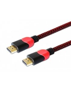 Kabel HDMI 2.0 czerwono-czarny 3 m, GCL-04