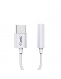 Adapter USB-C - Mini Jack 3,5mm, Xiaomi, Huawei, Oppo, AK-51