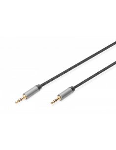 Kabel połączeniowy audio MiniJack Stereo Typ 3.5mm/3.5mm M/M nylon 3m