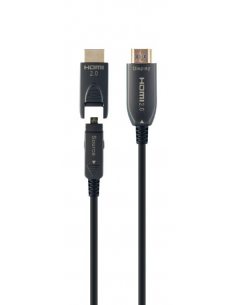 Kabel AOC High Speed HDMI with ethernet 30 m z adapterem D/A