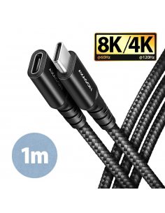 BUCM32-CF10AB Kabel przedłużacz Gen2 USB-C - USB-C, 1m, 5A, 20Gbps, PD 240W, oplot