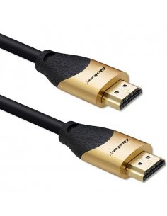 Kabel HDMI v2.1 Ultra High Speed 8K | 60Hz | 30AWG | 1m Złoty