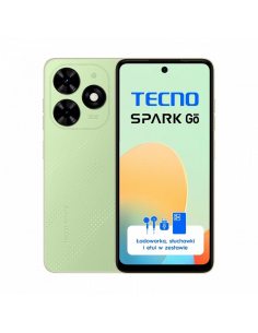 Smartfon Spark Go 2024 BG6 128+4 Zielony