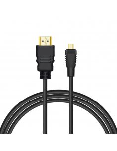 Kabel HDMI (M) - micro HDMI (M) 1,5m CL-177 Czarny