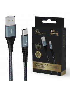 Extralink Kabel USB Typ-A do USB Typ-C Smart Life 1.2m czarny