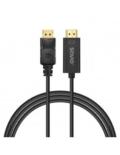 Kabel Display Port do HDMI 1,5m, CL-183