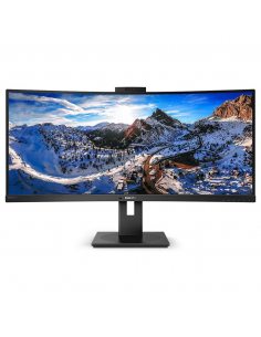 Monitor 346P1CRH 34 cale VA Curved HDMI DP USB-C Kamera