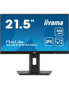 Monitor 21.5 cala ProLite XUB2293HSU-B6 IPS,100Hz,HAS(150mm),1ms,HDMI,DP,2xUSB, FreeSync,2x2W,PIVOT