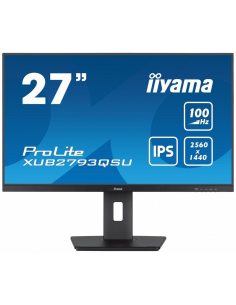 Monitor 27 cali ProLite XUB2793QSU-B6 IPS,QHD,HAS(150mm),100Hz,HDMI,DP,2x2W 2xUSB(3.2),FreeSync