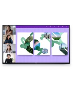 Monitor P5524Q 54.6 cala LED VA UHD 4K (3840x2160)/16:9/HDMI/DP/VGA/USB/RS 232/RJ-45/3Y AES