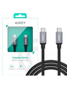 CB-CD5 nylonowy kabel USB C - USB C | 1m | 5 Gbps | 5A | 60W PD | 20V