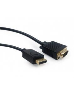 Kabel DisplayPort VGA 1.8m czarny