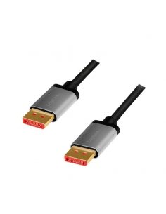 Kabel DisplayPort 8K/60 Hz,DP/M do DP/M aluminiowy 2m