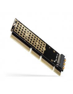 PCEM2-1U Adapter wewnętrzny PCIe x16/x8/x4, M.2 NVMe M-key slot, 1U