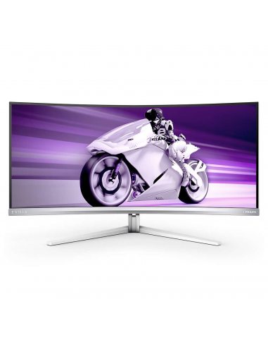 Philips 34M2C8600 00 monitor komputerowy 86,4 cm (34") 3440 x 1440 px Wide Quad HD OLED Biały