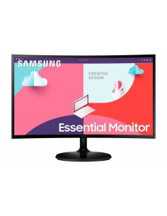 Monitor 24 cale LS24C360EAUXEN VA 1920x1080 FHD 16:9 1xD-sub 1xHDMI 4 ms (GTG) zakrzywiony 2 lata d2d