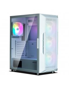 Obudowa I3 Neo ATX Mid Tower RGB 4xwentylator, biała