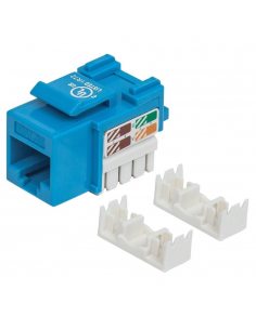 Moduł Keystone Intellinet RJ45 UTP Cat.5e, niebieski