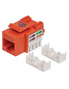 Moduł Keystone Intellinet RJ45 UTP Cat.5e, pomarańczowy