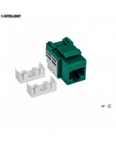 Moduł Keystone Intellinet RJ45 UTP Cat.6, zielony