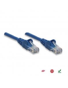 PatchCord 100% miedź Intellinet Cat.5e UTP, 15m, niebieski