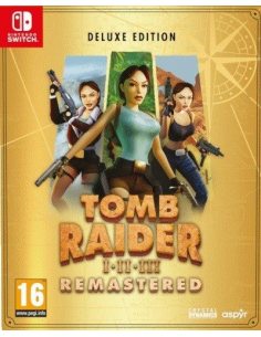 Gra Nintendo Switch Tomb Raider I-III Remastered Lara Croft: Deluxe Edition