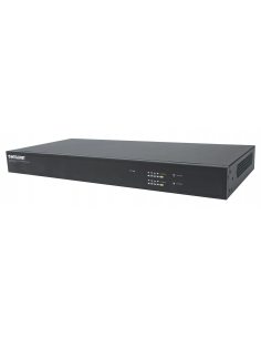 Switch zarządzalny Intellinet 8x 10/100/1000 Mbps RJ45 PoE+, 2x SFP, seria AV Rack 19"