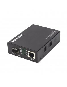 Media Konwerter Intellinet 10GBase-T na 10GBase-R, 1x Slot 10GB SFP+ / 1x port 10GB RJ45