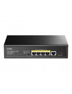 Switch niezarządzalny Cudy GS1005PTS1 4x10/100/1000Mbps POE+ 120W, 1x1000Mbps, 1xSFP