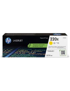 HP Oryginalnym wkładem z żółtym tonerem 220X LaserJet