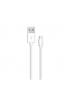 Kabel USB 2.0 Savio CL-125 USB A (M) - USB typ C (M) 2,1A, 1m, biały