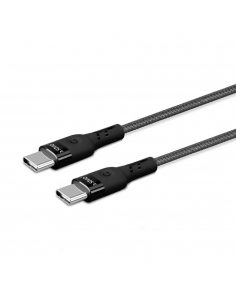 Kabel USB Typ C Savio CL-151 USB TYP C – USB TYP C 3A, QC, PD, 2m, czarny