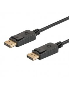 Kabel DisplayPort v1.2 Savio CL-137 (M/M) 3m czarny