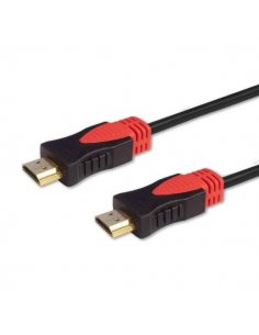 Kabel HDMI Savio CL-95 1,5m, OFC, 4K, czarny, złote końcówki, v2.0