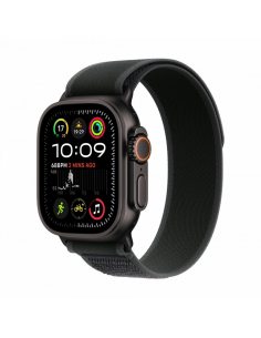 Watch Ultra 2 GPS + Cellular, koperta 49 mm z tytanu w kolorze czarnym z opaską Trial S/M w kolorze czarnym