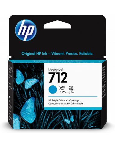 HP Błękitny wkład atramentowy 712 DesignJet 29 ml