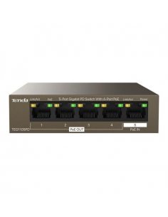 Switch niezarządzalny Tenda TEG1105PD 5-port 1GbE PoE