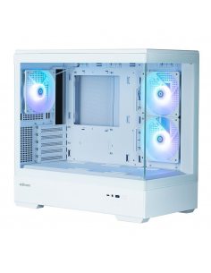 Obudowa P30 V2 MicroATX Mini Tower 3 FansRGB Biała