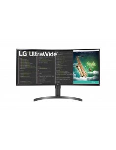 LG 35WN75CP-B LED display 88,9 cm (35") 3440 x 1440 px UltraWide Quad HD Czarny