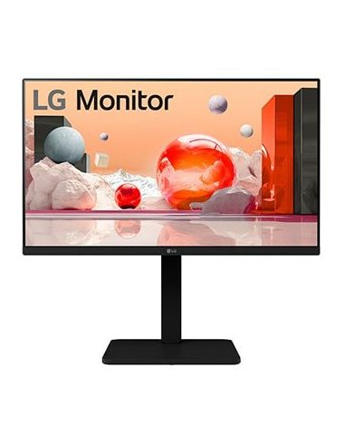 LG 24BA450-B monitor komputerowy 60,5 cm (23.8") 1920 x 1080 px Full HD Czarny