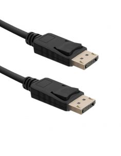 Kabel DisplayPort v1.4 Qoltec męski / DisplayPort v1.4 męski | 3m