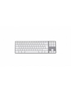 Klawiatura aluminiowa Mac Tenkeyless Bluetooth srebrna