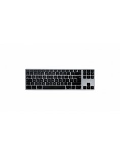 Klawiatura aluminiowa Mac Tenkeyless Bluetooth szara