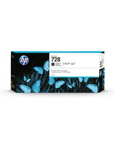 HP Wkład z atramentem czarnym matowym DesignJet 728 o pojemności 300 ml