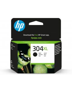 HP Oryginalny czarny wkład atramentowy 304XL